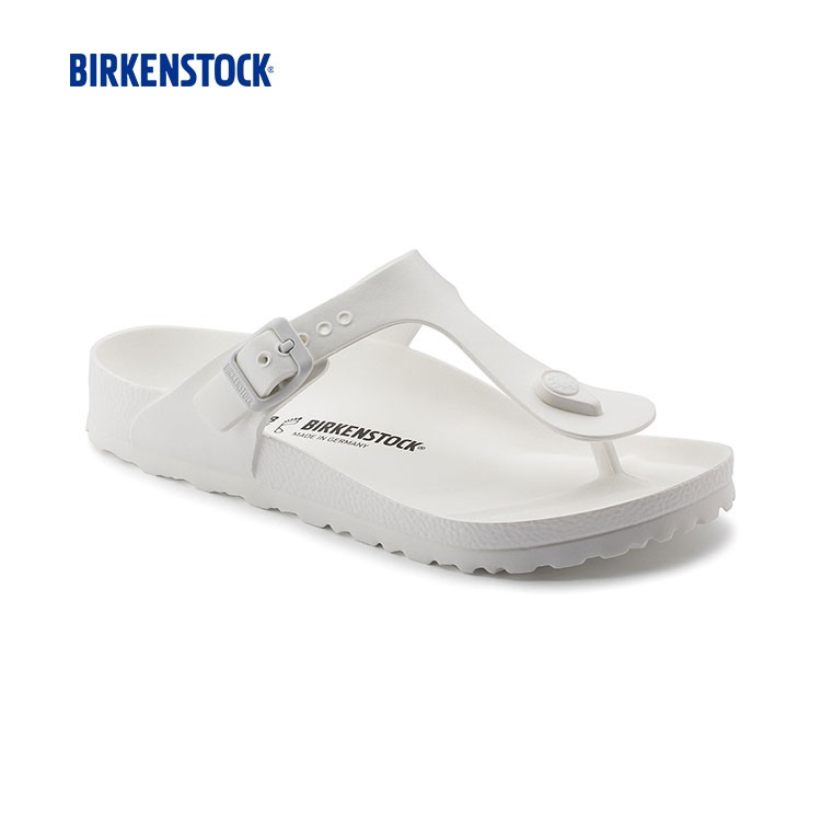 black and white birkenstock sandals