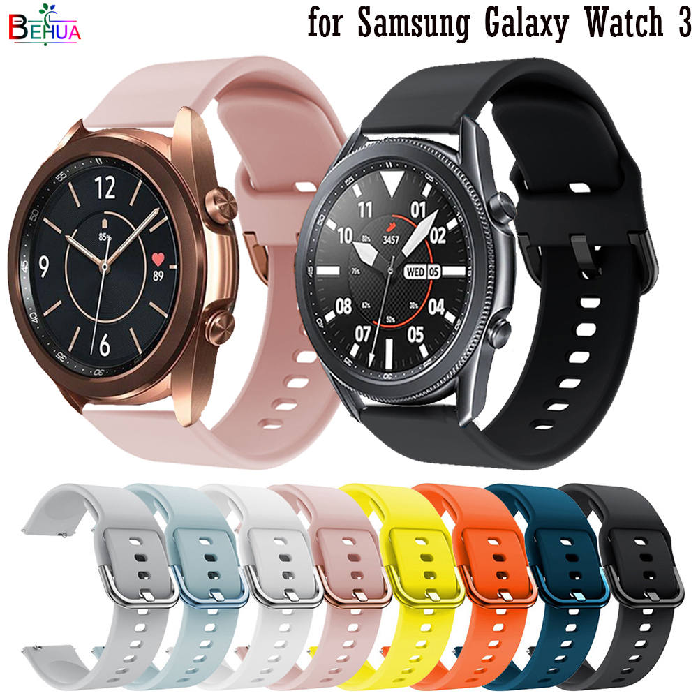 Bracelet Accessories 20mm 22mm For Samsung Galaxy watch 3 41mm 45mm ...