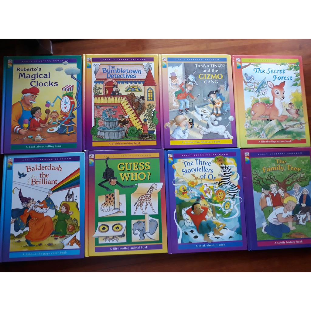 Time Life Early Learning PRogram books for ages 1-7 | Shopee Philippines