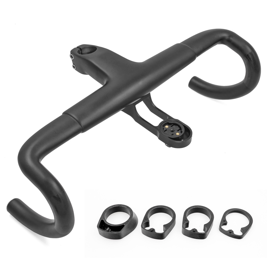 NEW Aero Integrated Road Bicycle Handlebars T800 UD Carbon 380/400/420