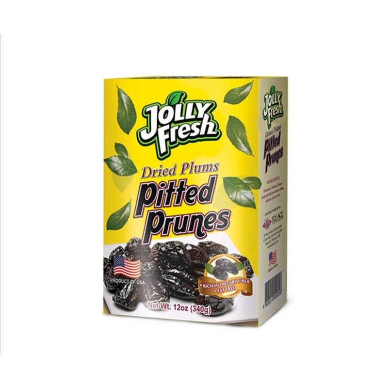 Jolly Fresh Dried Pitted Prunes 340g Shopee Philippines