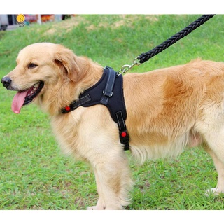 Dog Harness Adjustable Vest Collar Harness for Big Dogs