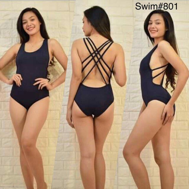Swimsuits Code 801 One Piece Shopee Philippines