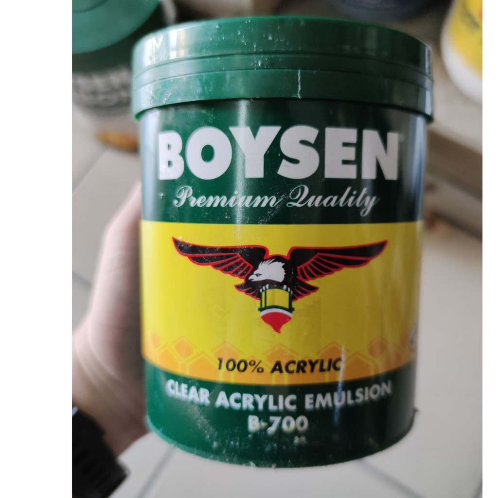 BOYSEN Clear Acrylic Emulsion BS700 1 Liter | Shopee Philippines