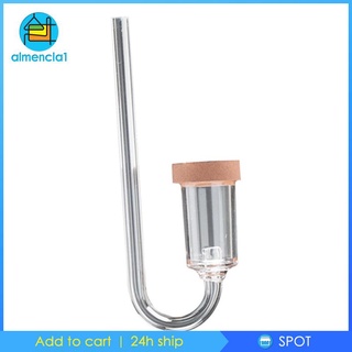 [Almencla1] CO2 Diffuser Clear Acrylic Carbon Dioxide Refiner for Aquarium Fish Tank #7