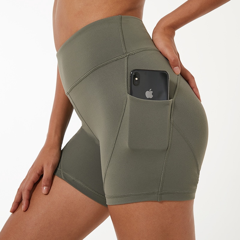 tummy control workout shorts