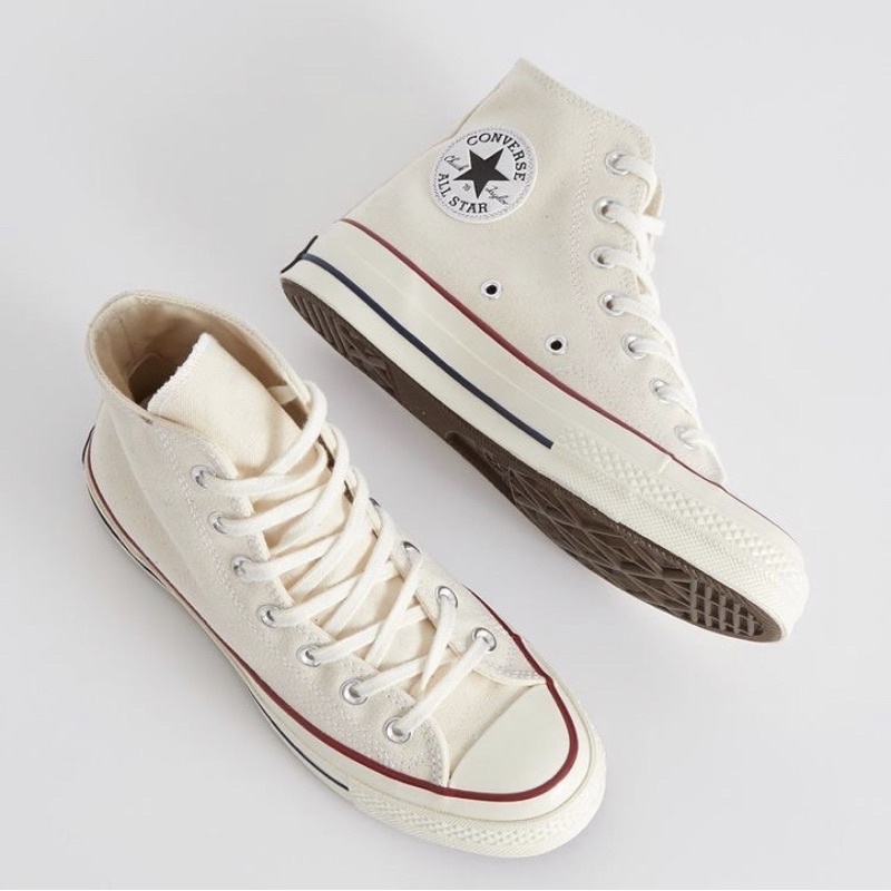 parchment high top converse