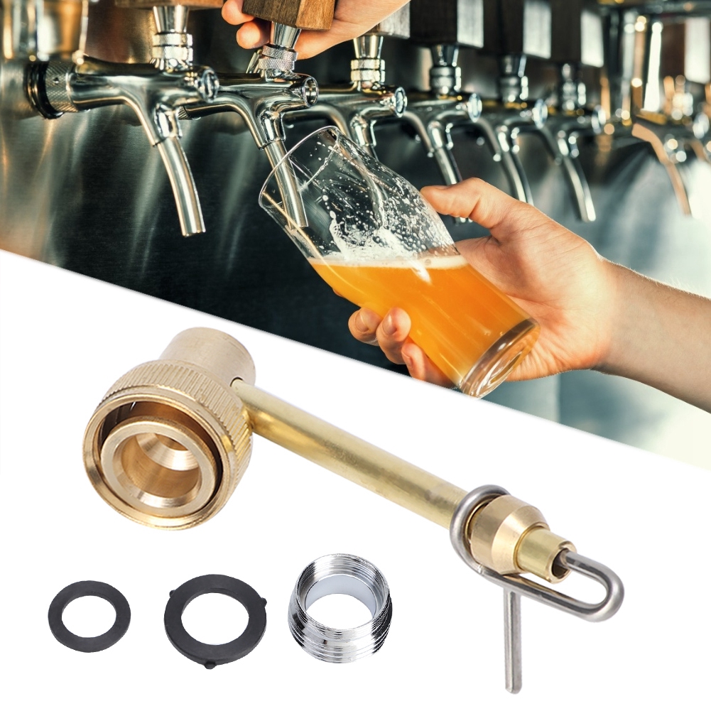 Lhome Beer Faucet Jet Carboy And Beer Bottle Washer Brass Jet