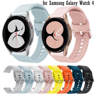 20MM WatchStrap For Samsung Galaxy Watch 5 4 44mm 40mm / Classic 42mm 46mm WatchBand Silicone Smart Wristband Bracelet Belt #1