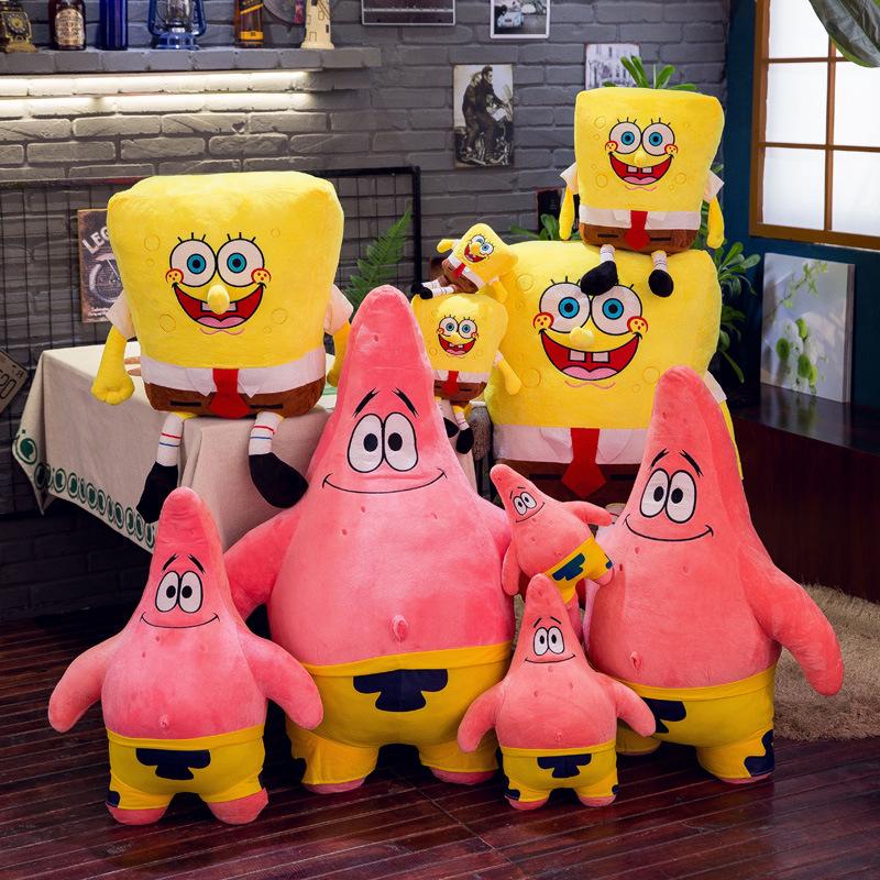 20in Patrick Star SpongeBob Stuff Toy Plush toy Pillow Kids Gift ...