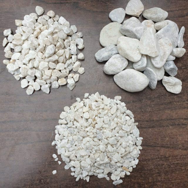 White Marble Chips/Pebbles (1 KILO) Shopee Philippines