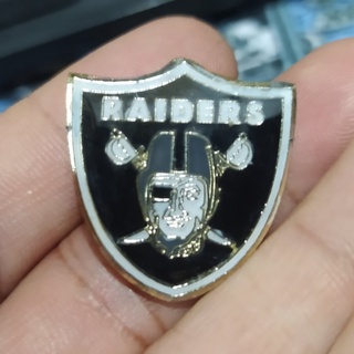 Raiders Raider Oakland Pin Pins NFL Cap Hat Bags Jacket New Era Logo