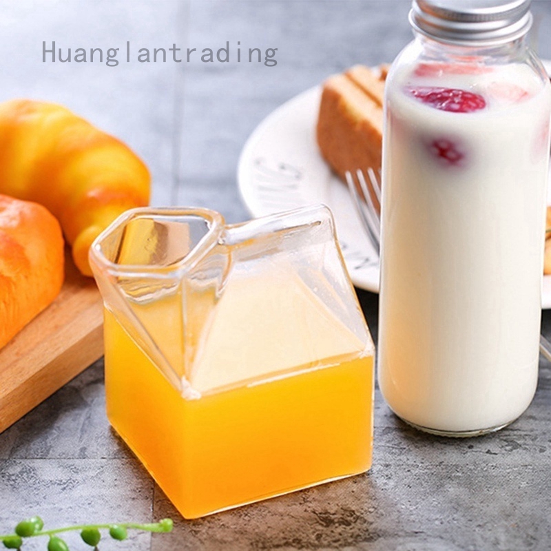 Huanglantrading Pun Half Pint Creamer Glass Mini Milk Container Water Glass Cup Home Decor Kitchen Shopee Philippines