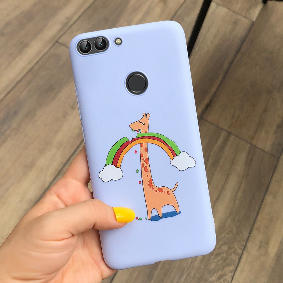 Hülle kompatibel mit Huawei P smart 2018 Handyhülle Case Disney Alice Im Wunderland Grinsekatze Fanartikel Merchandise