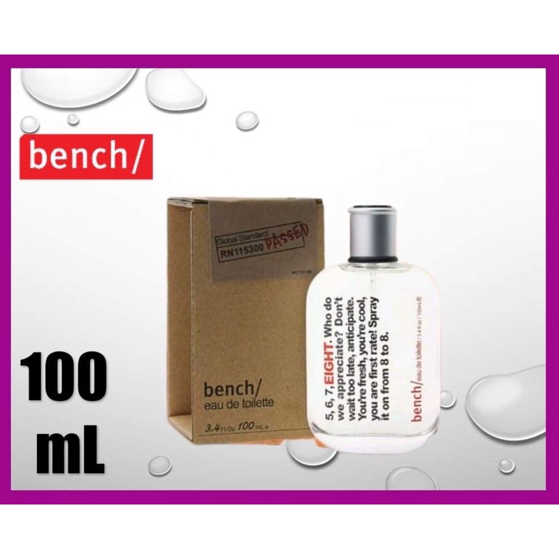 BENCH/ Eight EDT 100mL Shopee Philippines
