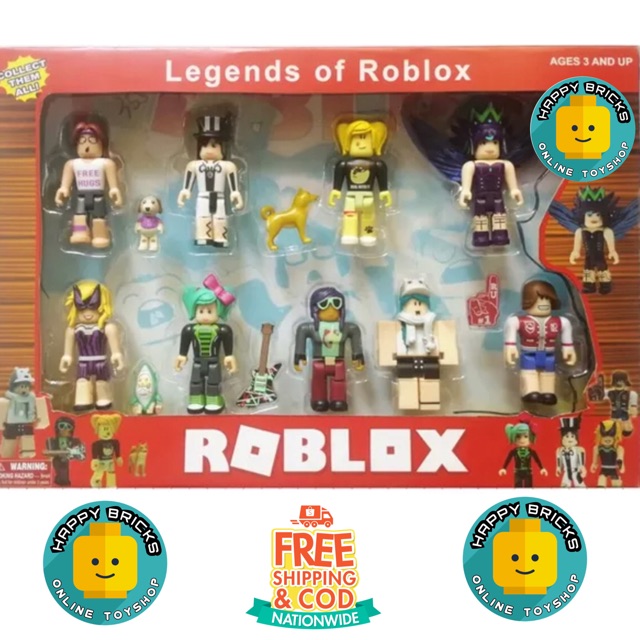 Roblox Celebrity Toy Figures Pack Of 9 Figures Shopee Philippines