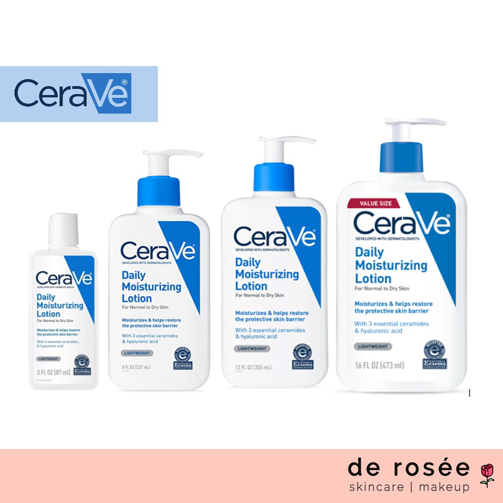 cerave daily moisturizing lotion shopee
