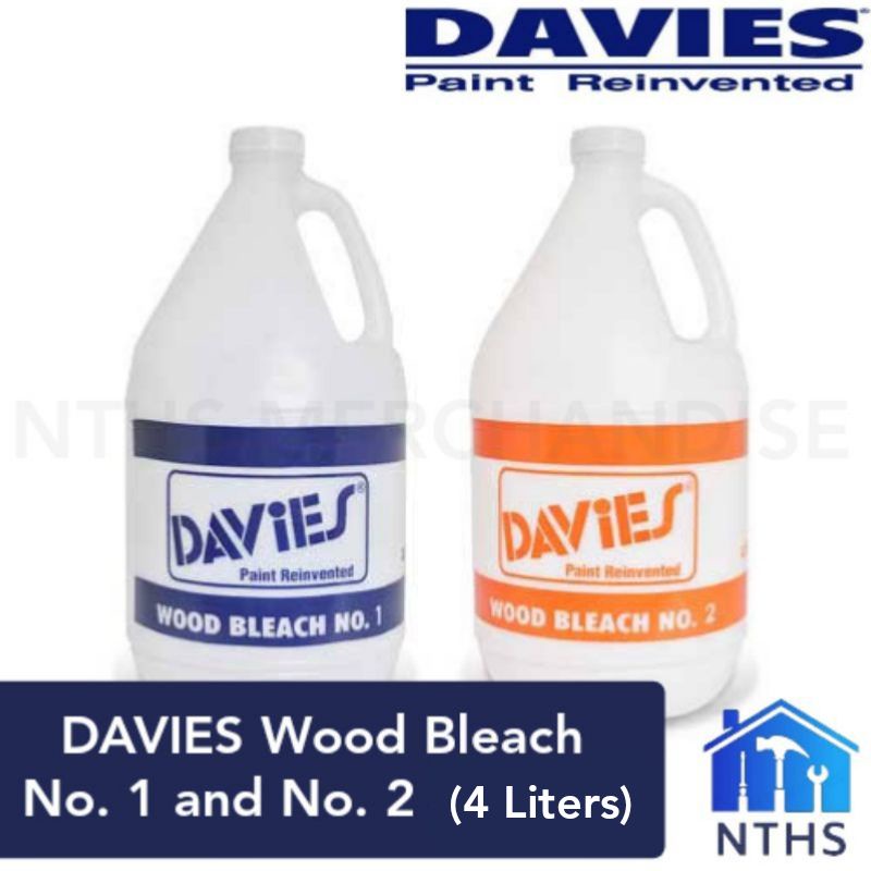 Davies Wood Bleach No. 1 and No. 2 set (4 Liters) Shopee Philippines