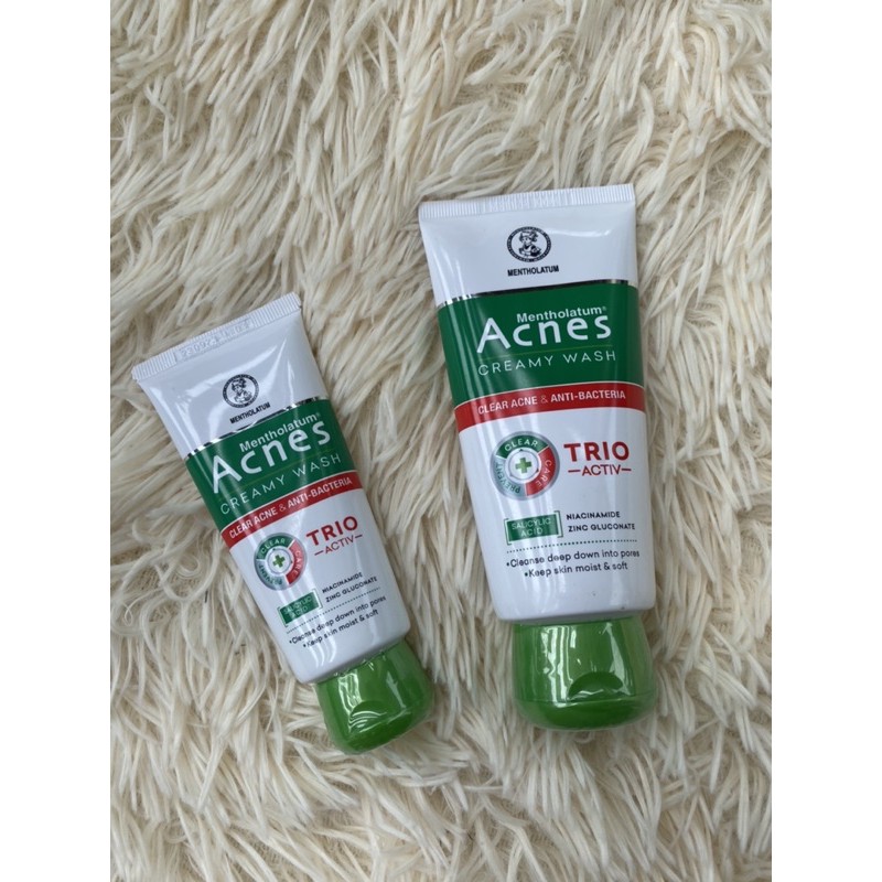 Anti-Acne Creamy Facial Wash Activ Trio 