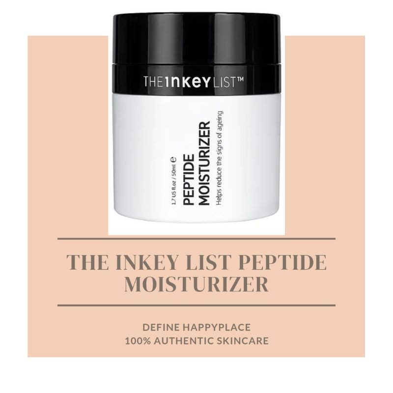 peptide moisturiser inkey list