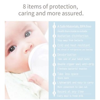 Dr.Dudu 50 Pcs. Transparent Breastmilk Storage Bag 220mL #6