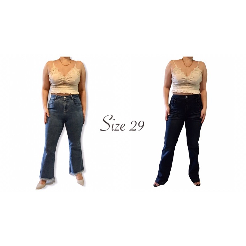 29 size in jeans