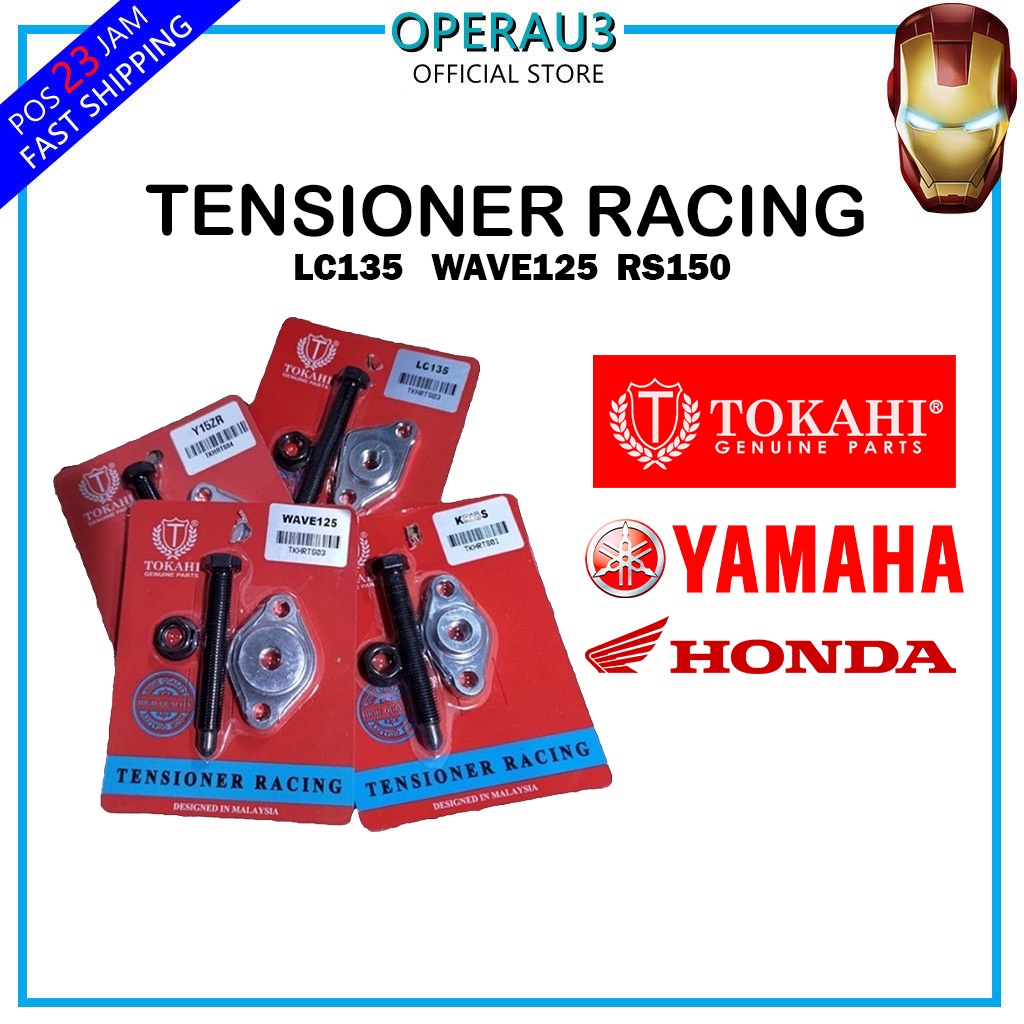 TENSIONER RACING LC135 Wave125 RS150 Adjustable MANUAL Apido Tensioner