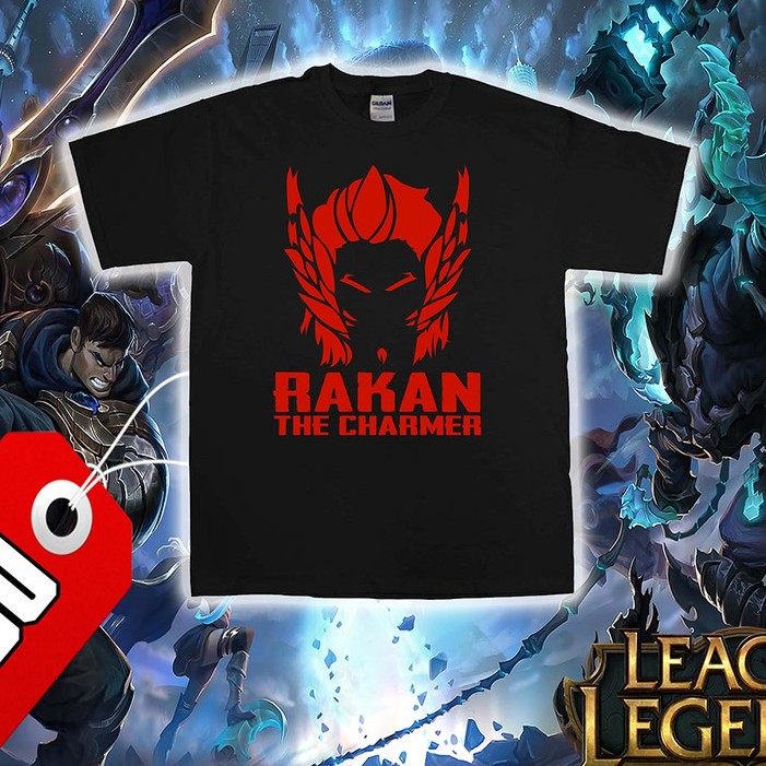 League of Legends TShirt RAKAN ( FREE NAME AT THE BACK! ) | Shopee ...