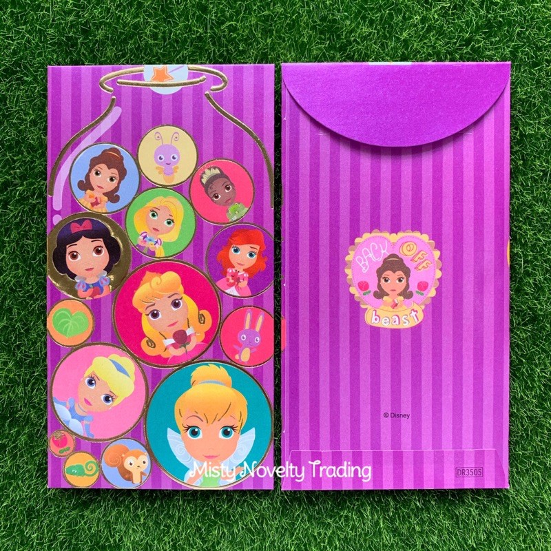 Disney Princesses Money Envelope Angpao Set