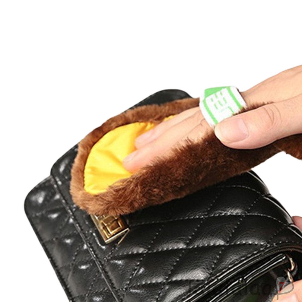 household imitation wool polishing shoes cleaning gloves cloth shoes brush SP