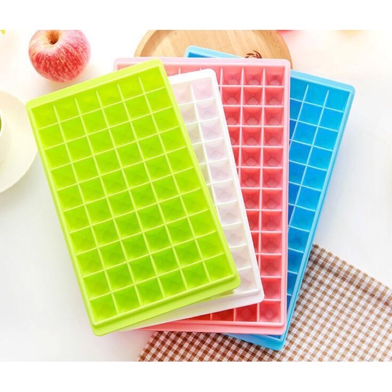 [JUDA]60-96Grids Plastic Ice Cube Molds Summer Tray Box Ice Molder ...