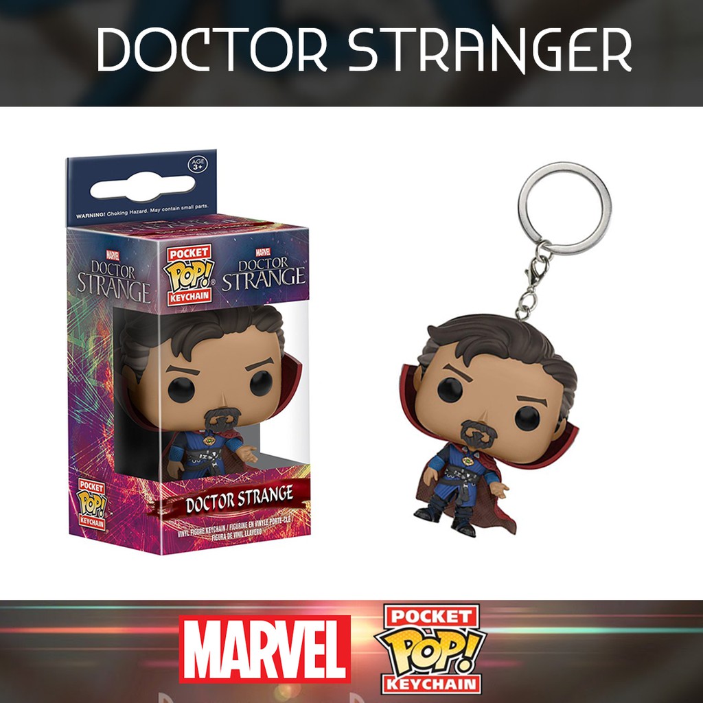 doctor strange funko pop keychain