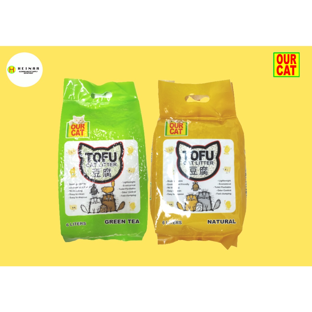 OUR CAT Tofu Cat Litter 6L Shopee Philippines