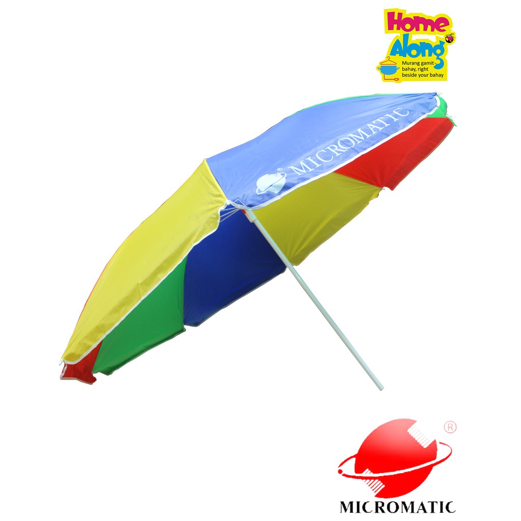 Micromatic Beach Umbrella 40" (Multicolor) GTP.40"R Shopee Philippines