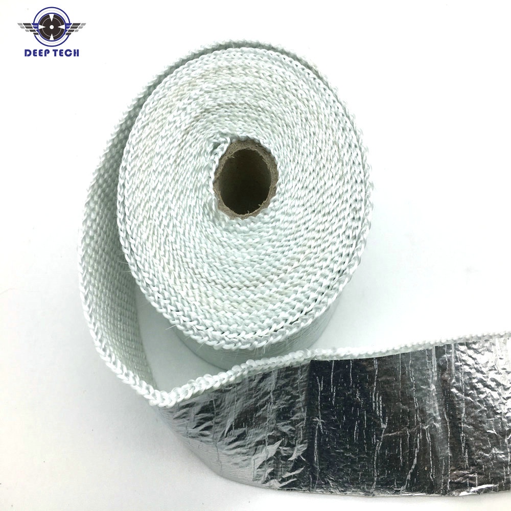 2"x5m Aluminum Foil Fiberglass Tape Intake Tube Inlet Air Pipe Heat