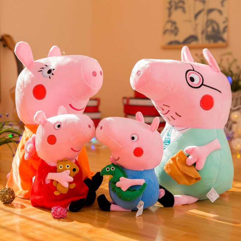 peppa pig stuffed animal family