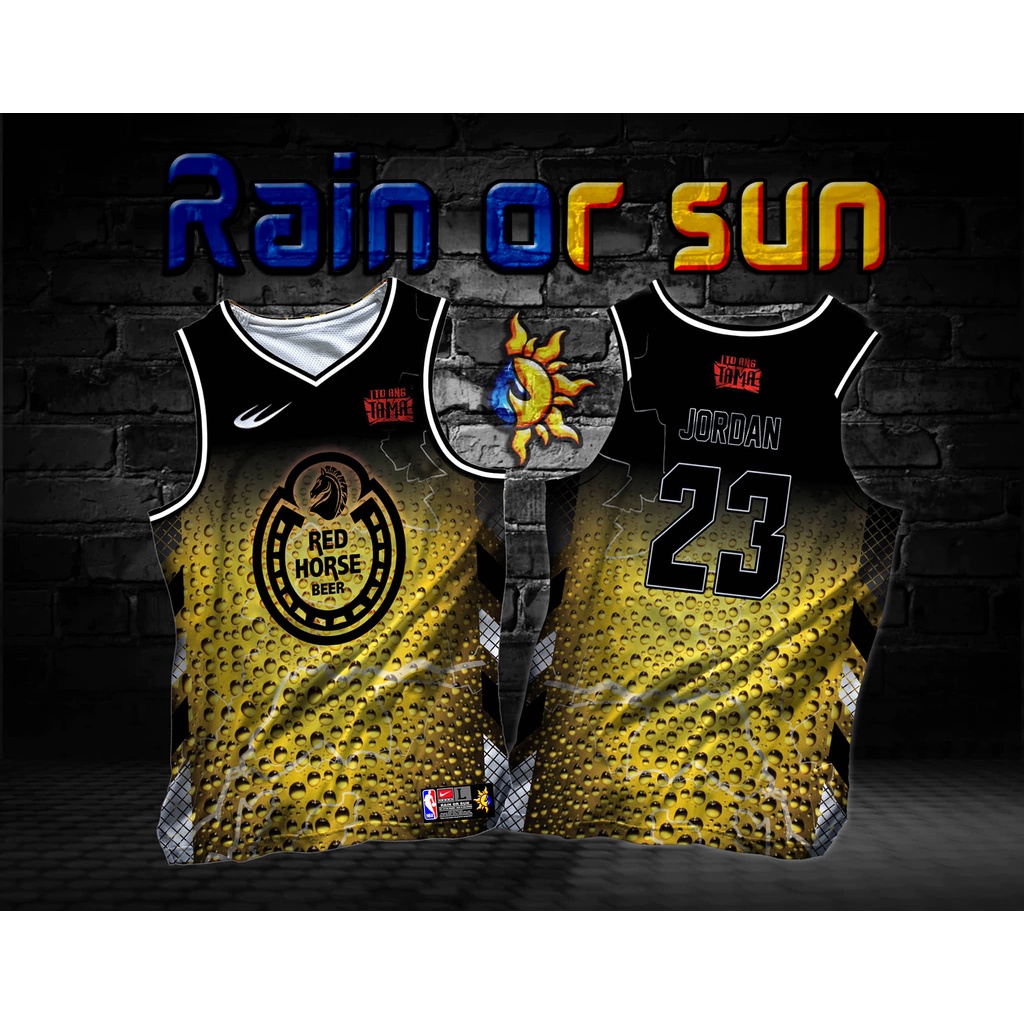 NEW REDHORSE JORDAN ITO ANG TAMA BASKETBALL JERSEY FREE CUSTOMIZE OF