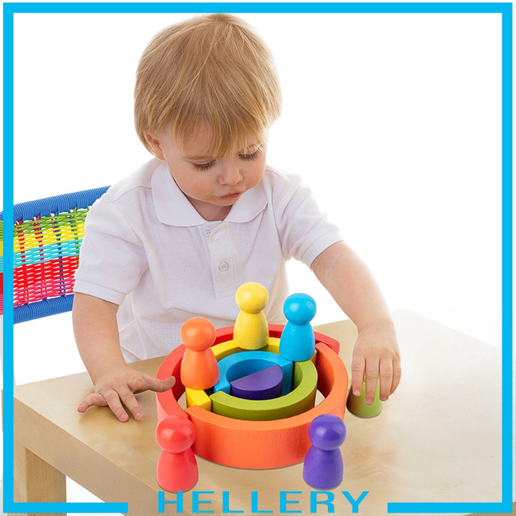wooden stacking blocks baby