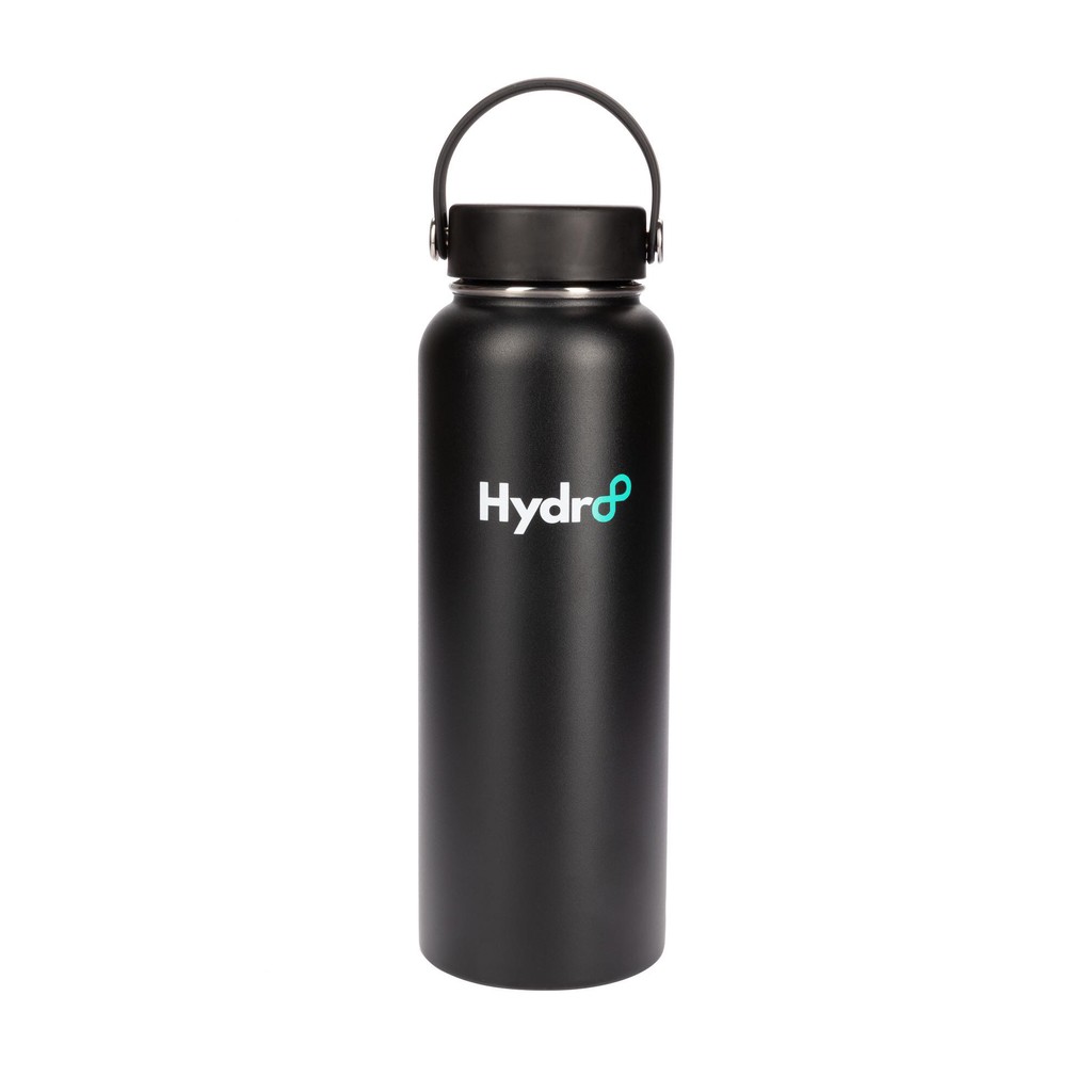 Hydr8 40 oz. (1180 ml) Wide Mouth Insulated Stainless Steel Water ...