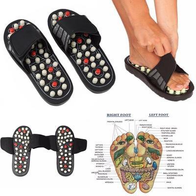 Acupuncture Foot Reflex Massage Slippers | Shopee Philippines