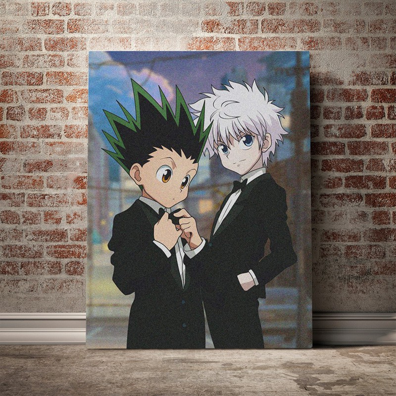 Gon Killua Zoldyck Hunter X Hunter Anime Canvas Poster Painting Wall Art Decor Living Room Bedroom Study Home Decoration Prints Shopee Philippines