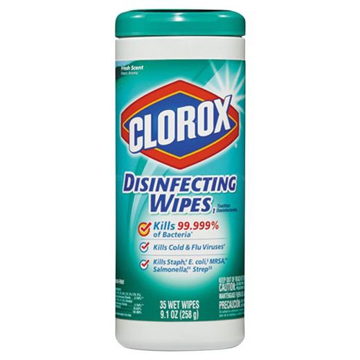 Clorox Expert Disinfecting Wipes, 30 wipes Canister, Lysol Alternative