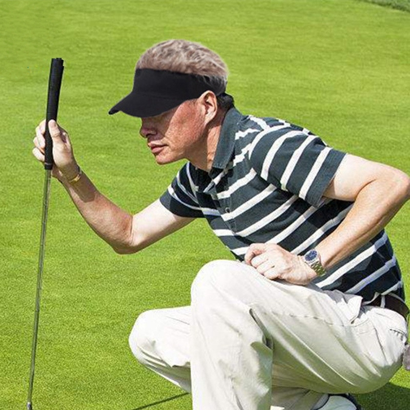 golf cap with hair
