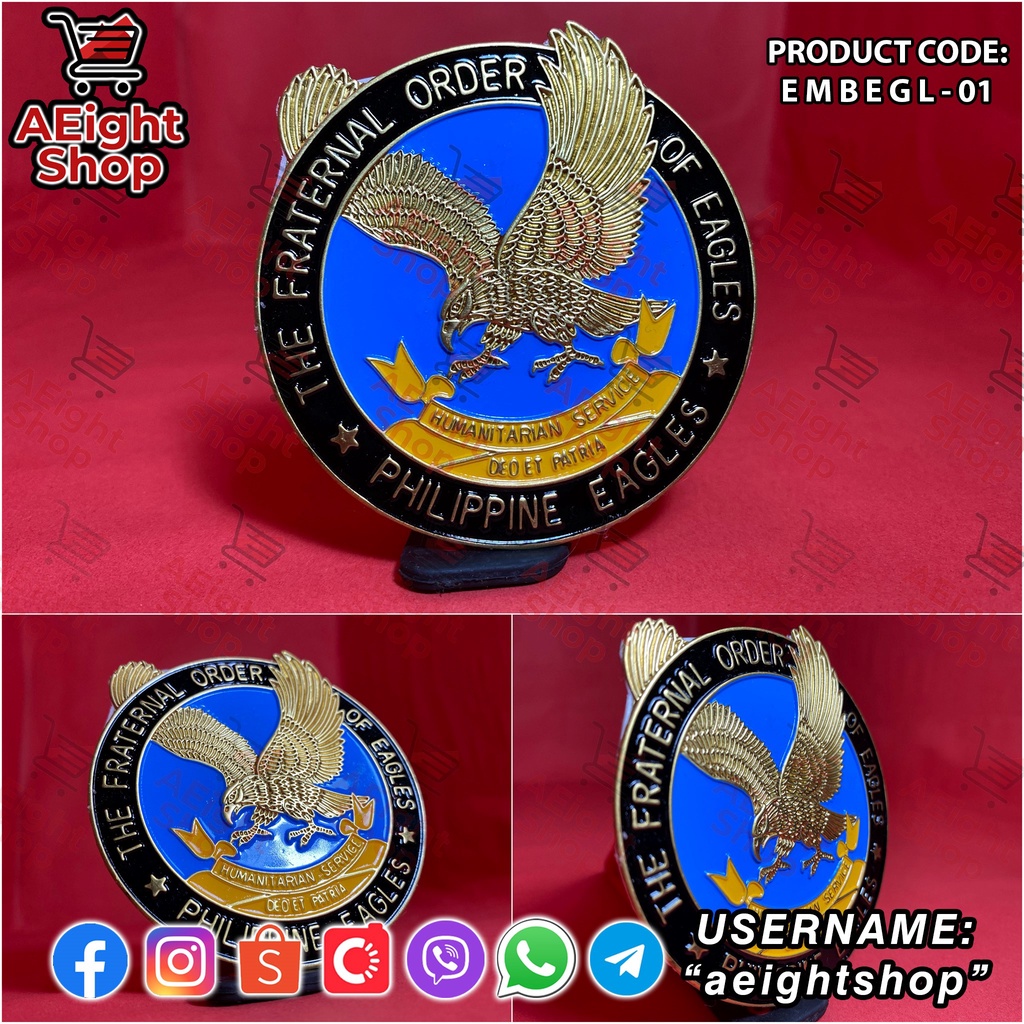 emblem-the-fraternal-order-of-eagles-philippine-eagles-shopee-philippines