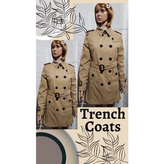 PRELOVED TRENCH COATS FOR WOMEN