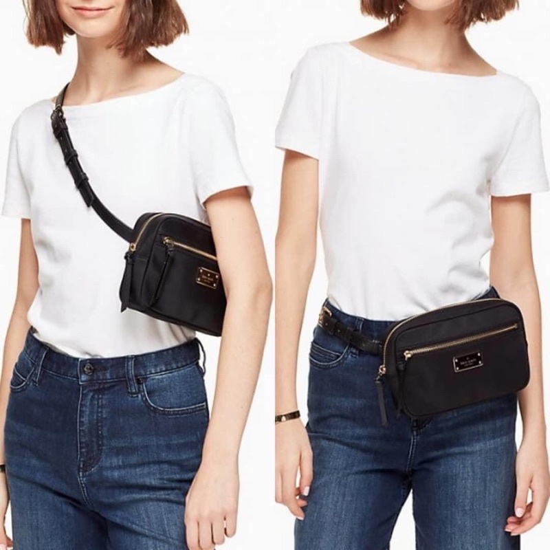 AUTHENTIC KATE SPADE WILSON ROAD SOPHY BELT BAG | Shopee Philippines