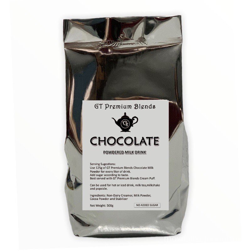 GT Premium Blends Chocolate Powder 500g Milk Tea & Shakes Supply AyIt
