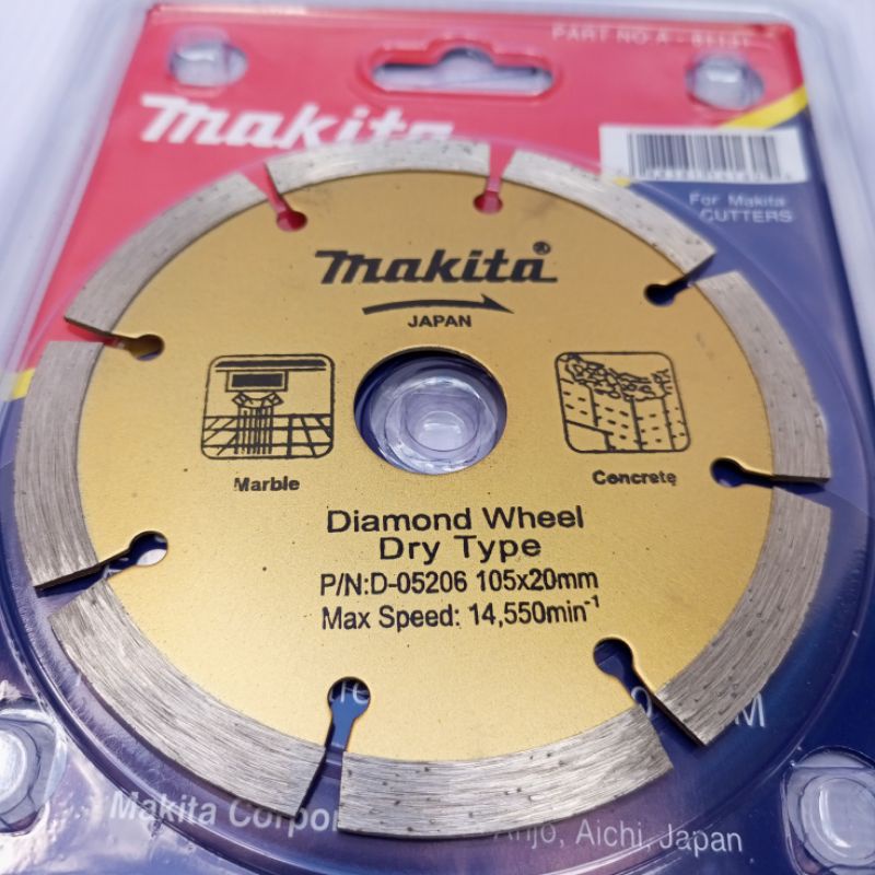 makita diamond cutting disc 4inches 105mm Shopee Philippines
