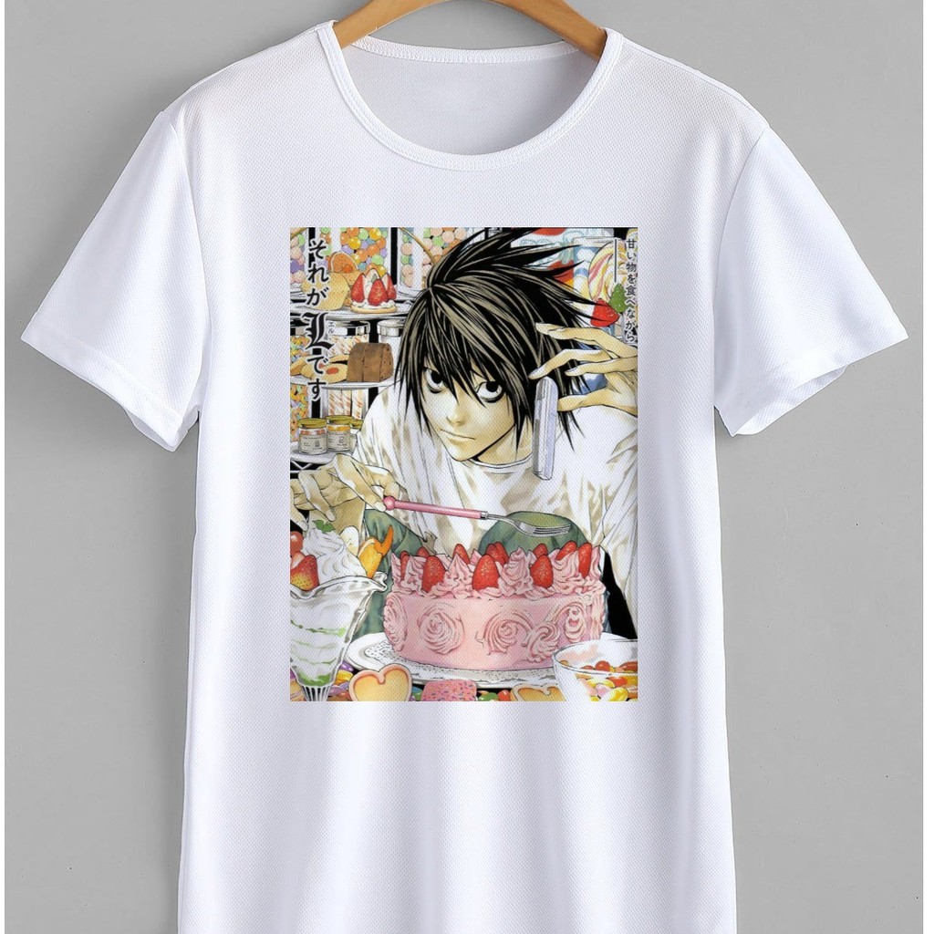 L Death Note Anime Design Cotton Spandex Shopee Philippines