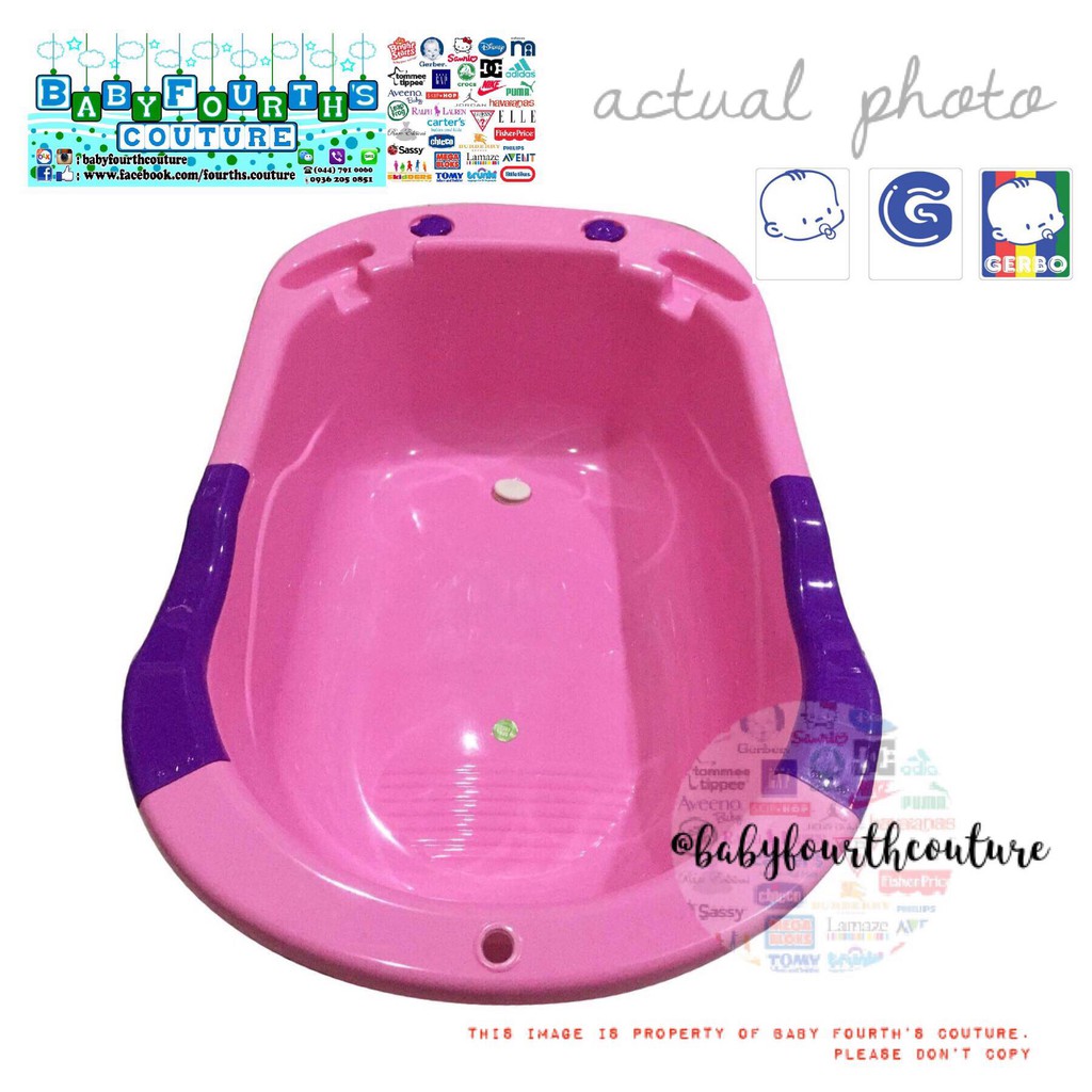 gerbo baby bath tub